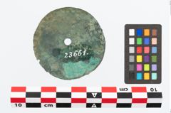 Foto von Bronzetutulusscheibenfibelscheibe (NHMW-PRAE-023661)